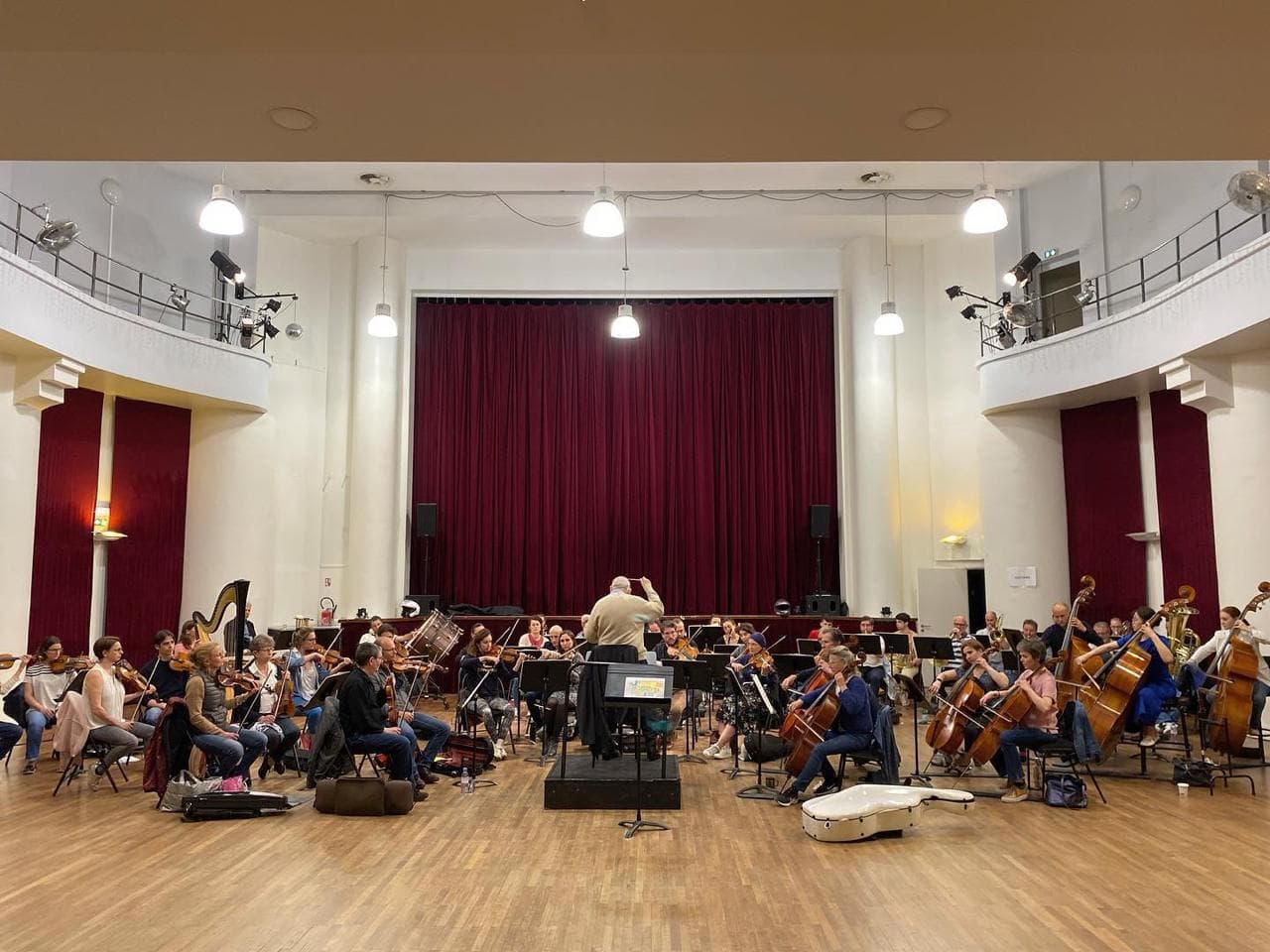 Ensemble rehearsal